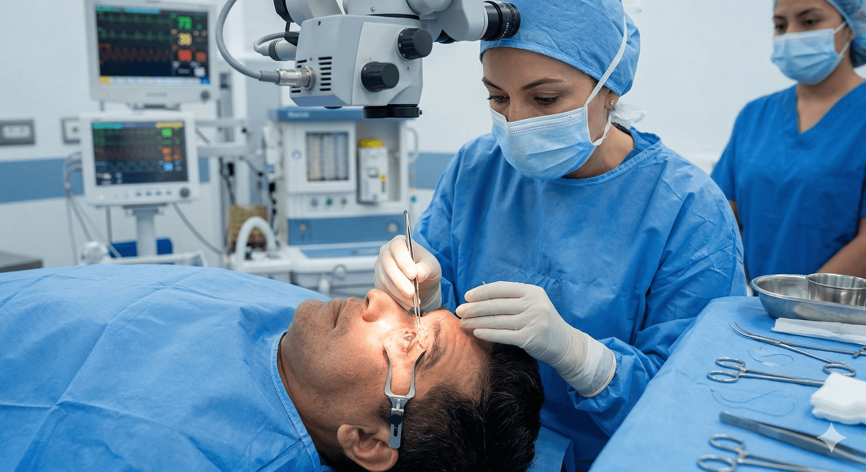 Cirugía de Pterigion con Autoinjerto